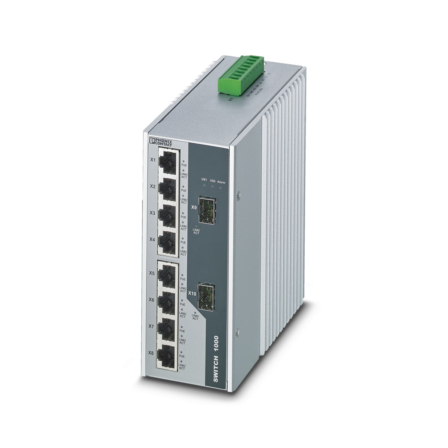 FL SWITCH 1000T-8POE-GT-2SFP