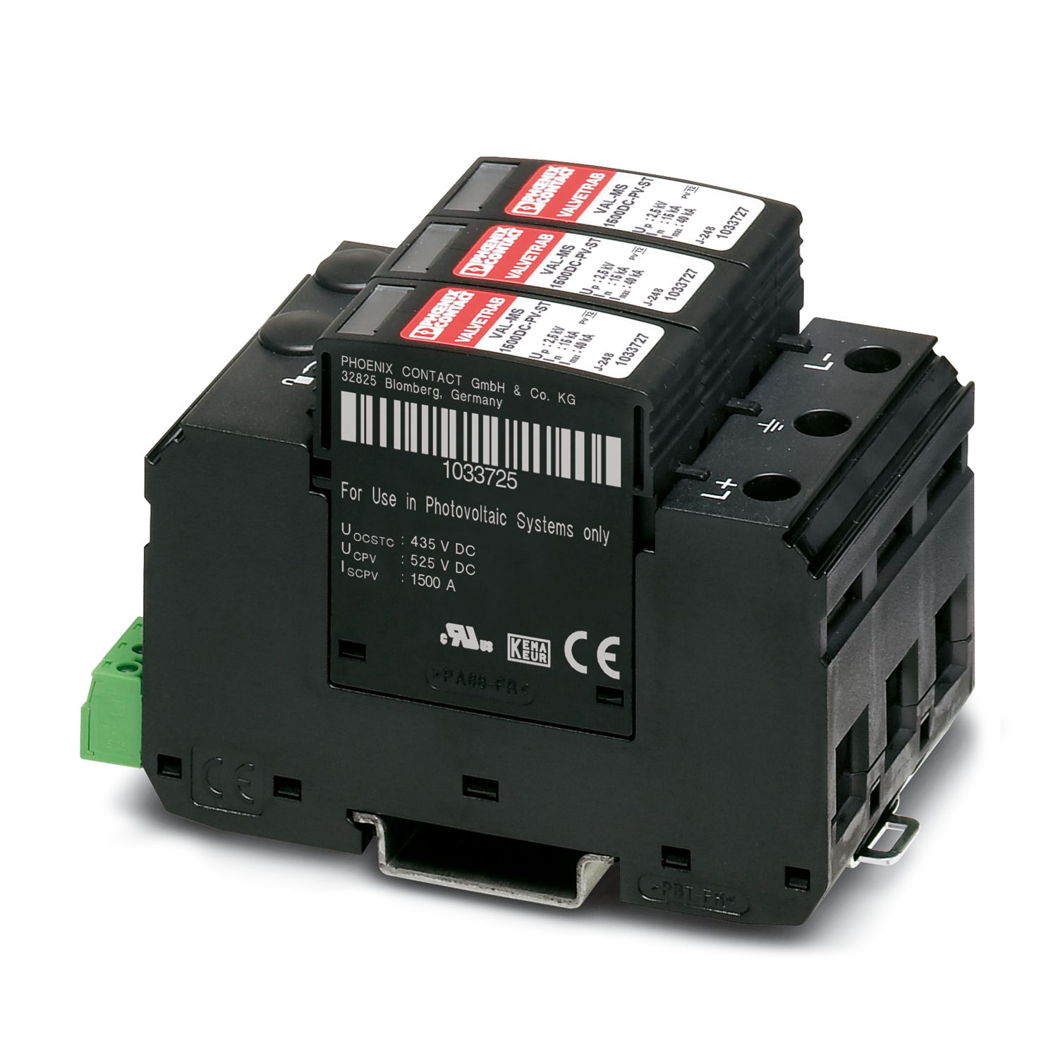 VAL-MS 1500DC-PV/2+V-FM – Chống sét 1500VDC