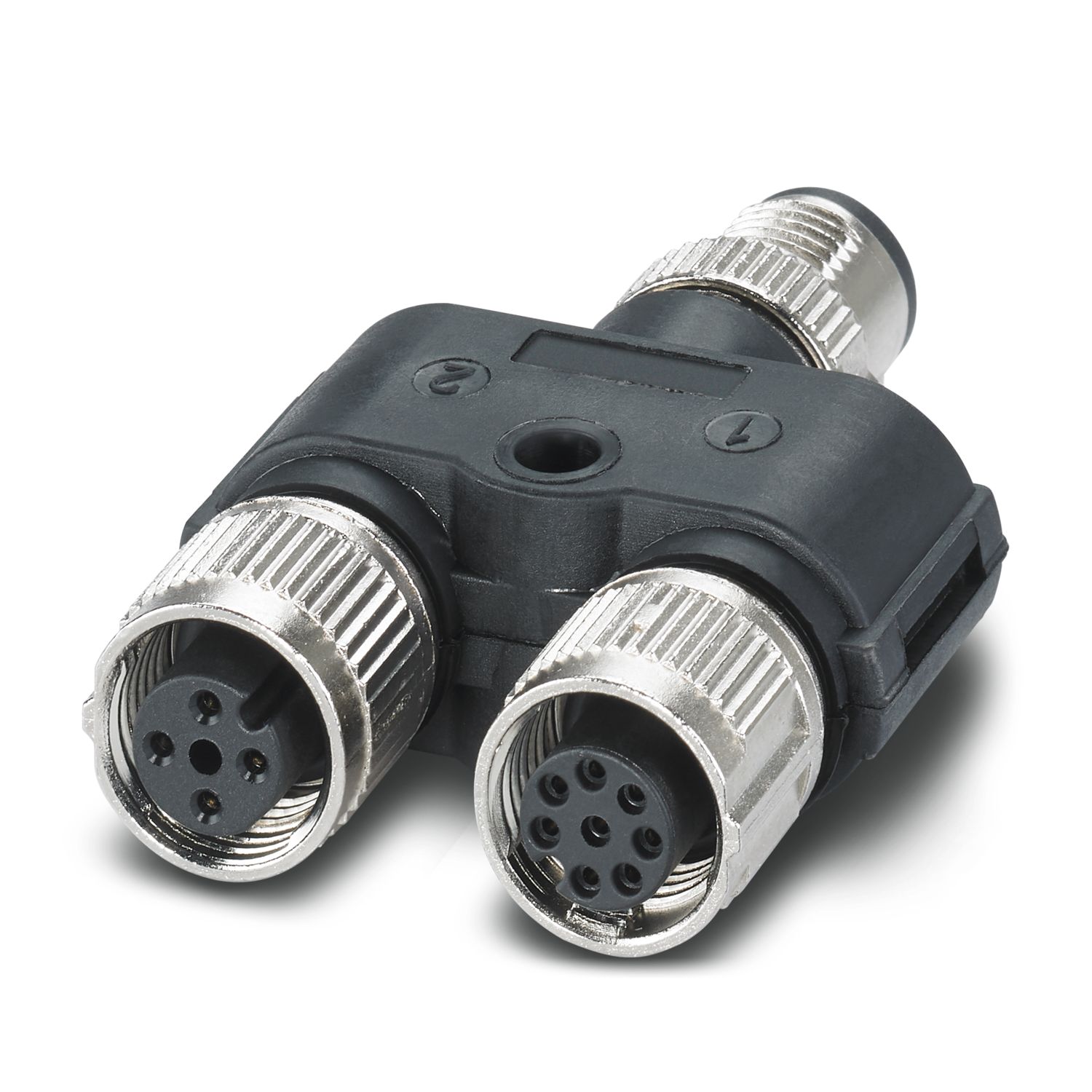 SAC-8PY-M/2XF BK 2-PSR