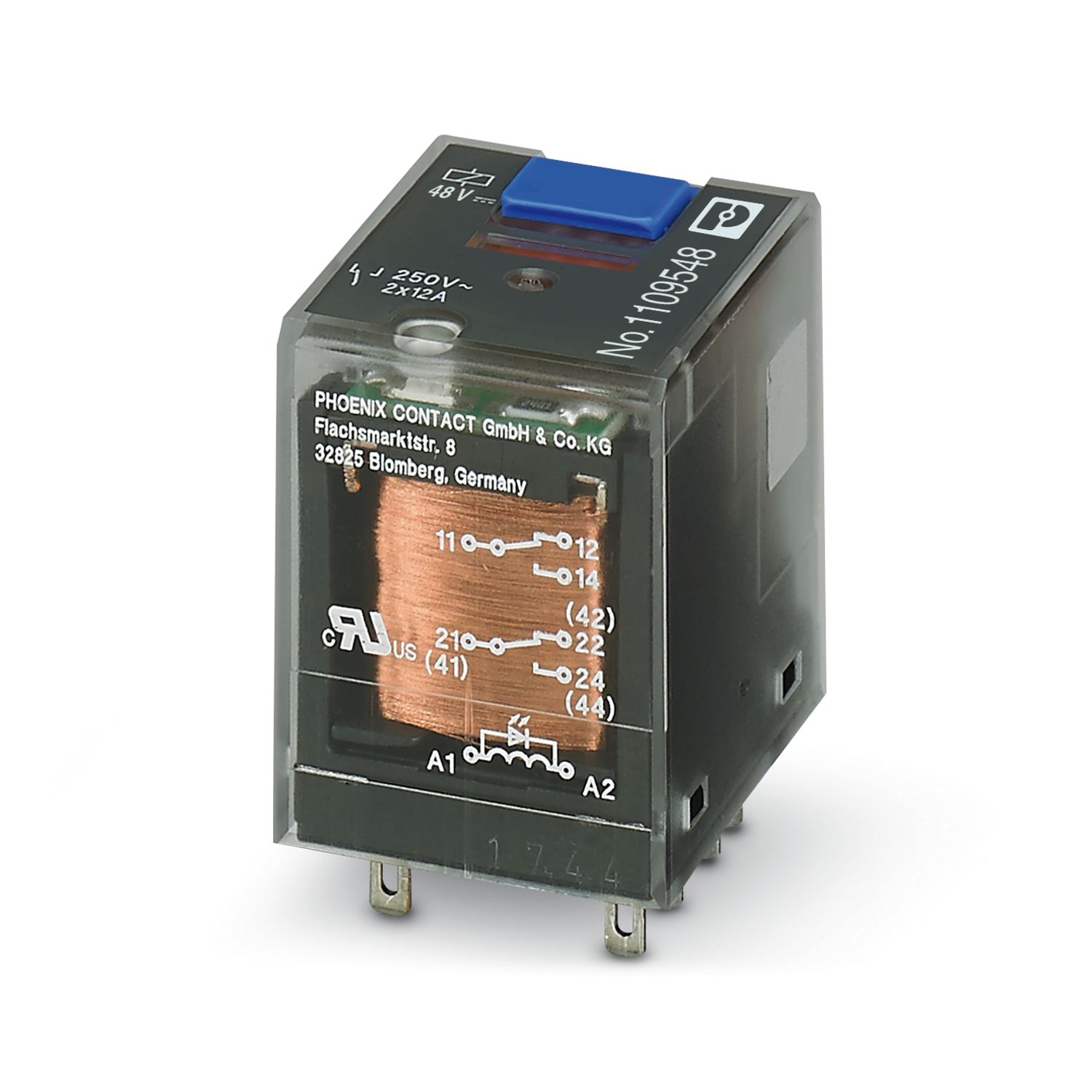 REL-IR-BL/L- 48DC/2X21 Nhân Rơle