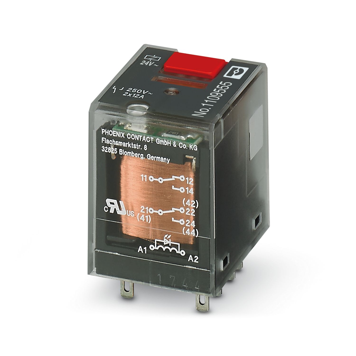 REL-IR-BL/L- 24AC/2X21 – Nhân Relay