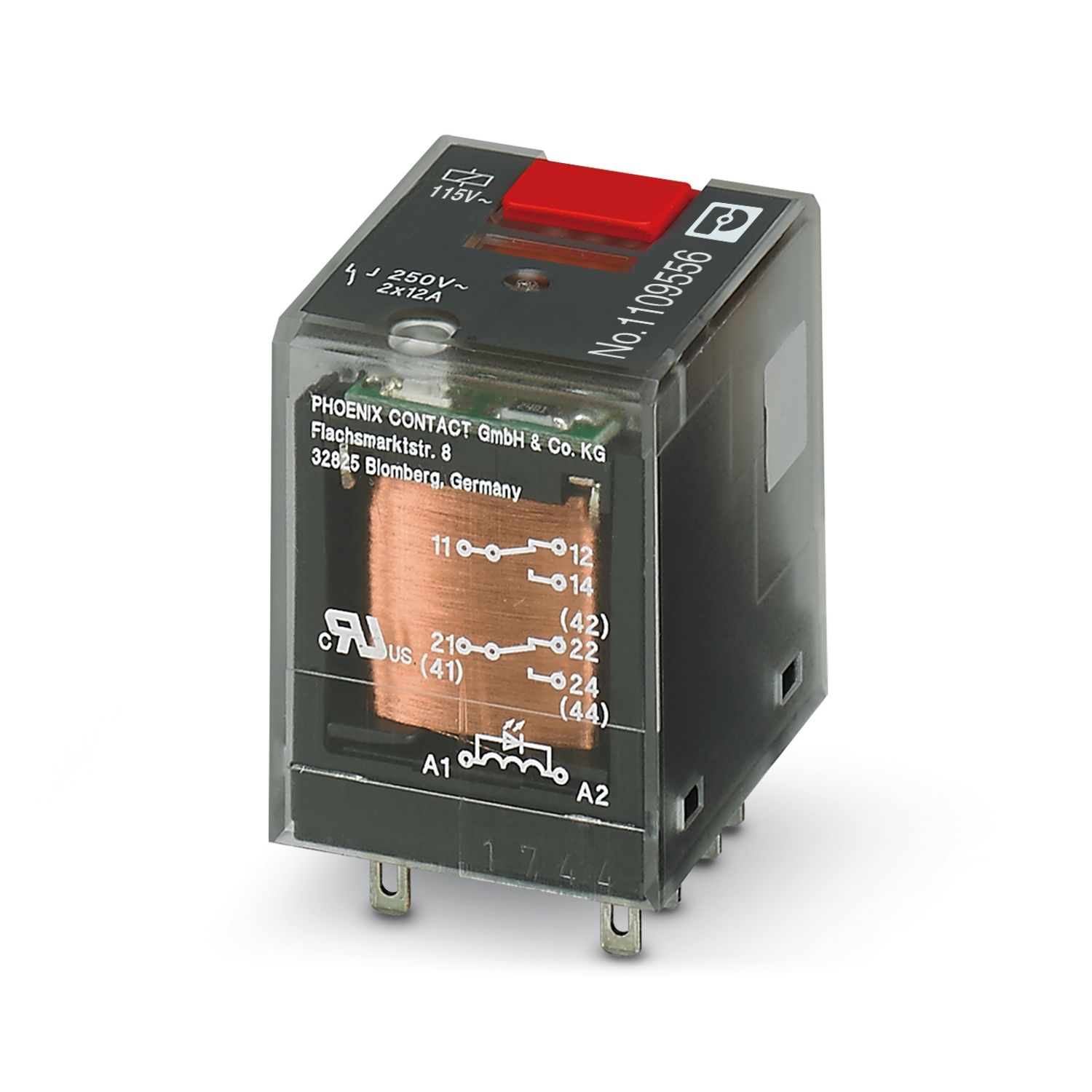 REL-IR-BL/L-115AC/2X21 – Nhân Relay