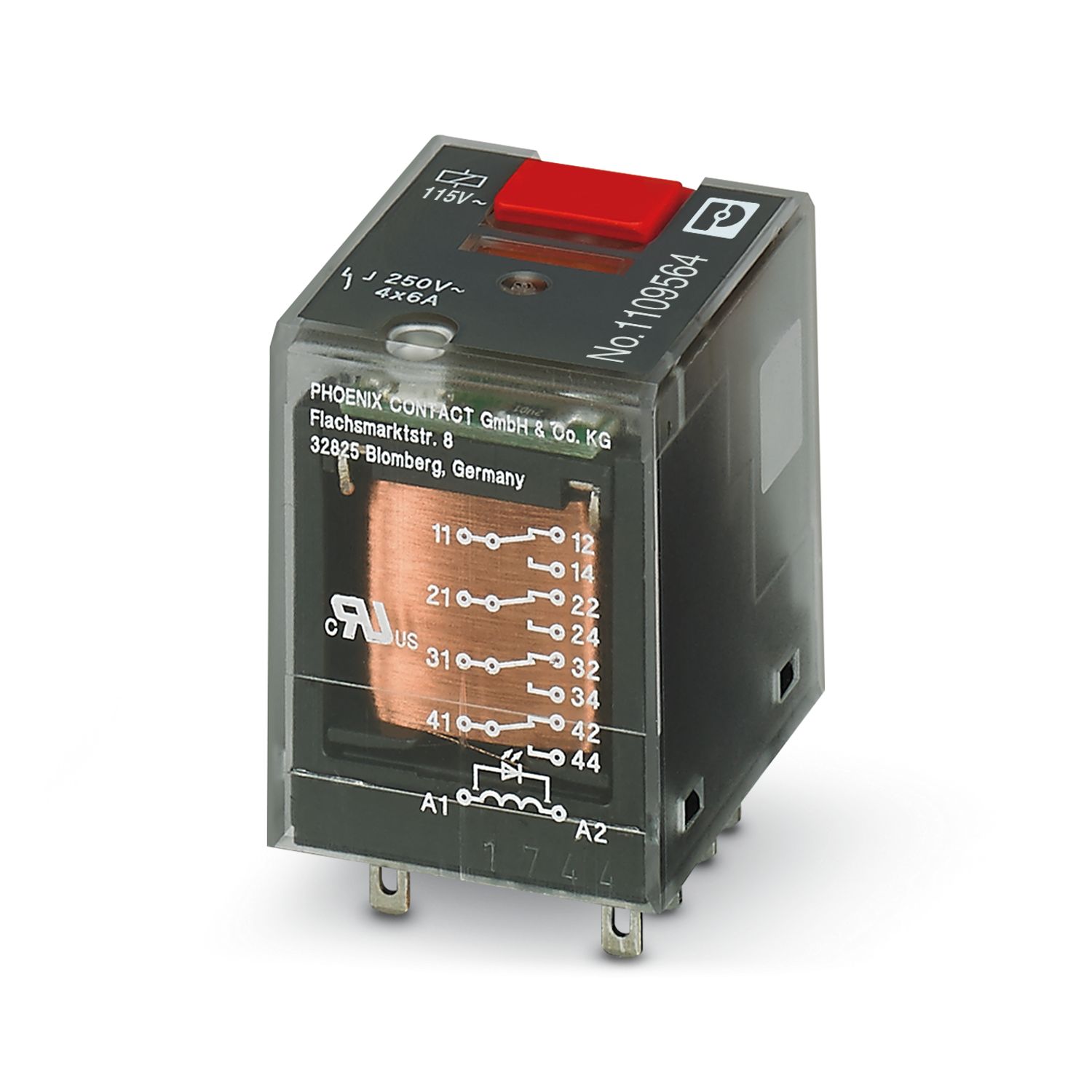 REL-IR-BL/L-115AC/4X21 Nhân Rơle