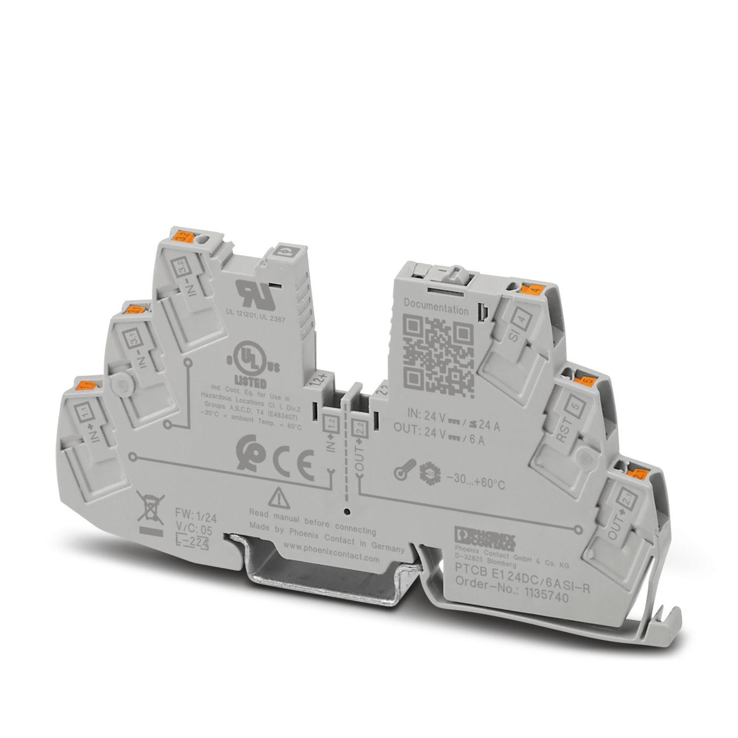 PTCB E1 24DC/6A SI-R