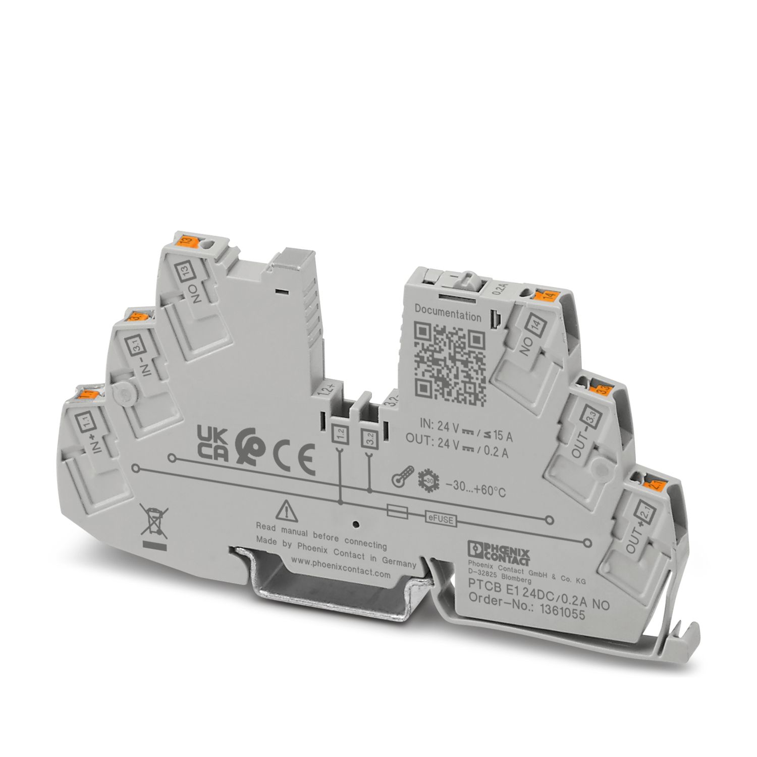 PTCB E1 24DC/0.2A NO