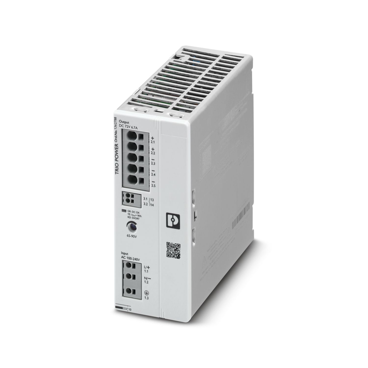 TRIO3-PS/1AC/72DC/6.7