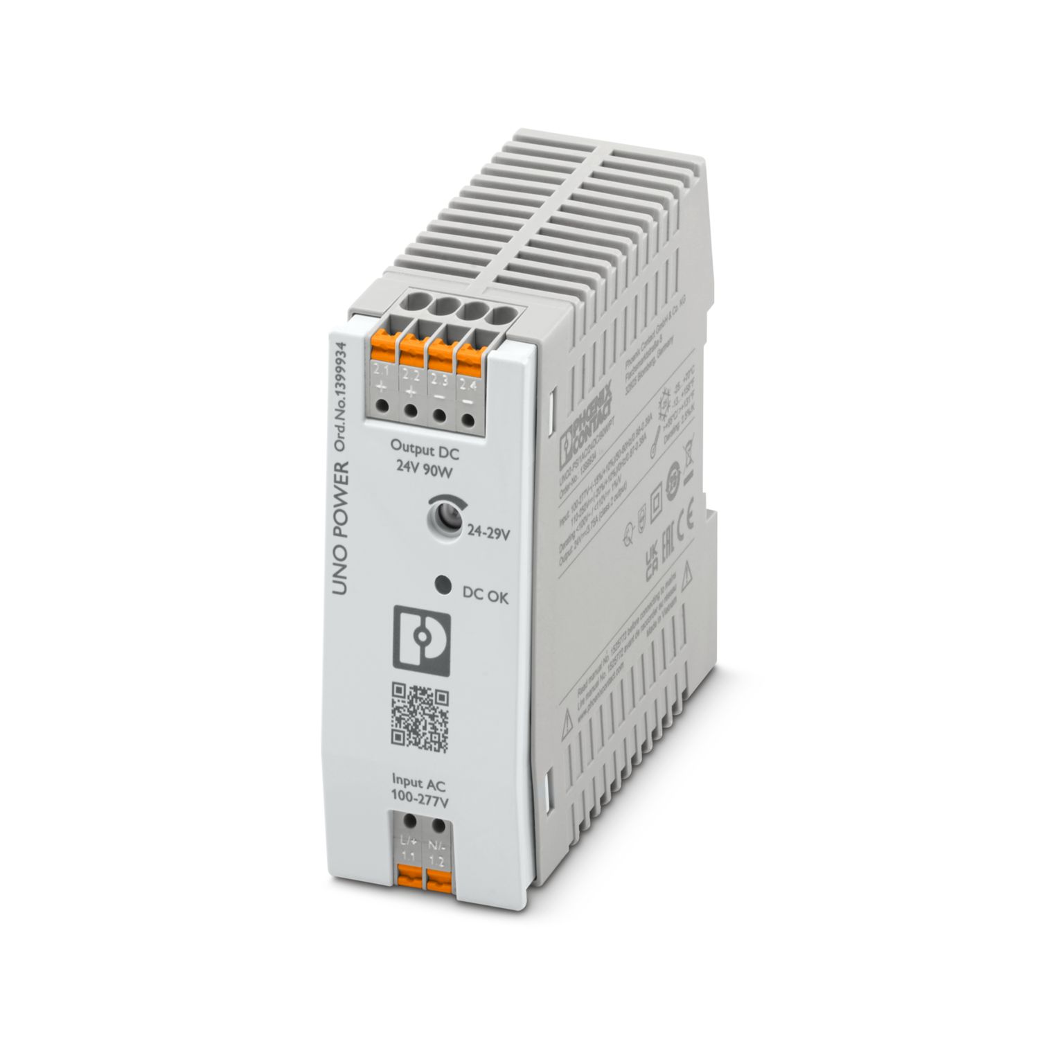 UNO2-PS/1AC/24DC/90W/PT
