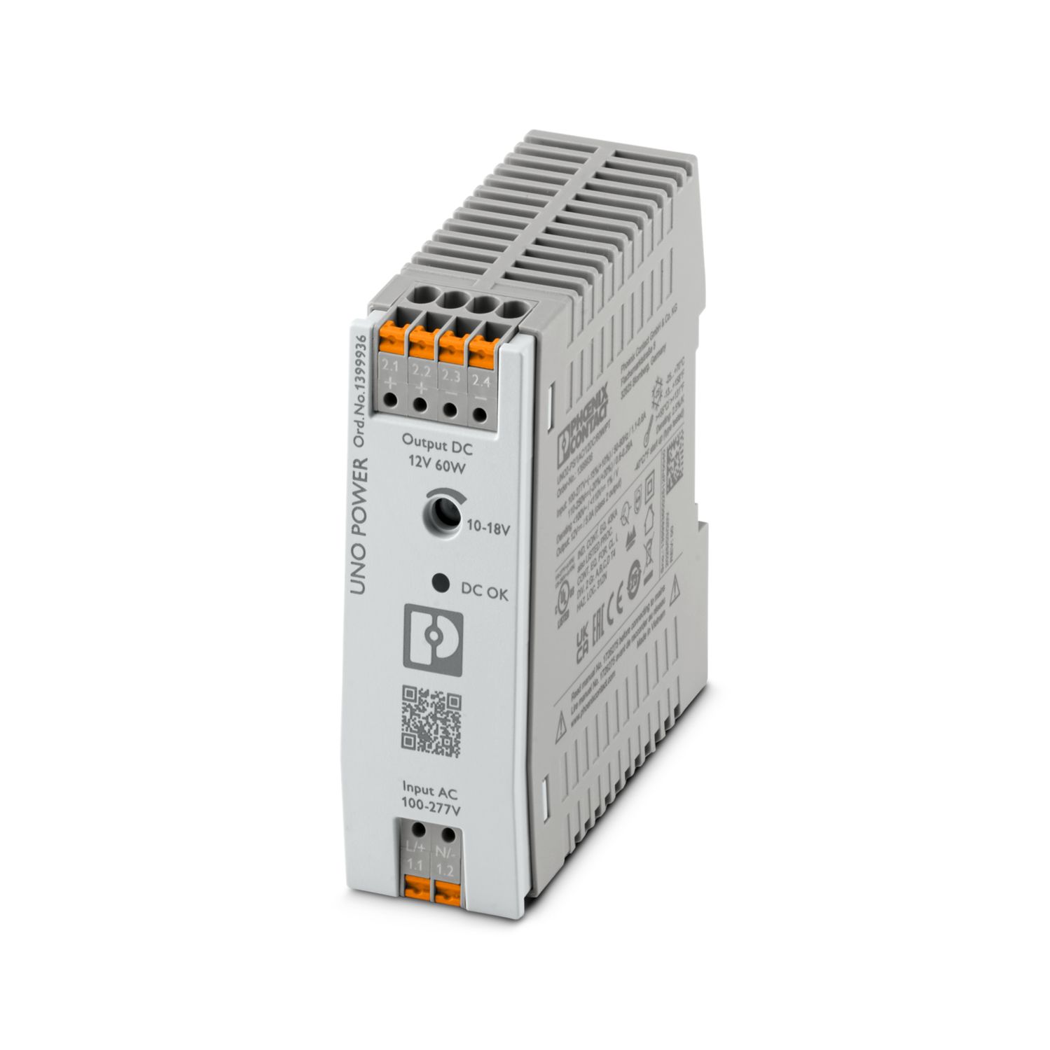 UNO2-PS/1AC/12DC/60W/PT