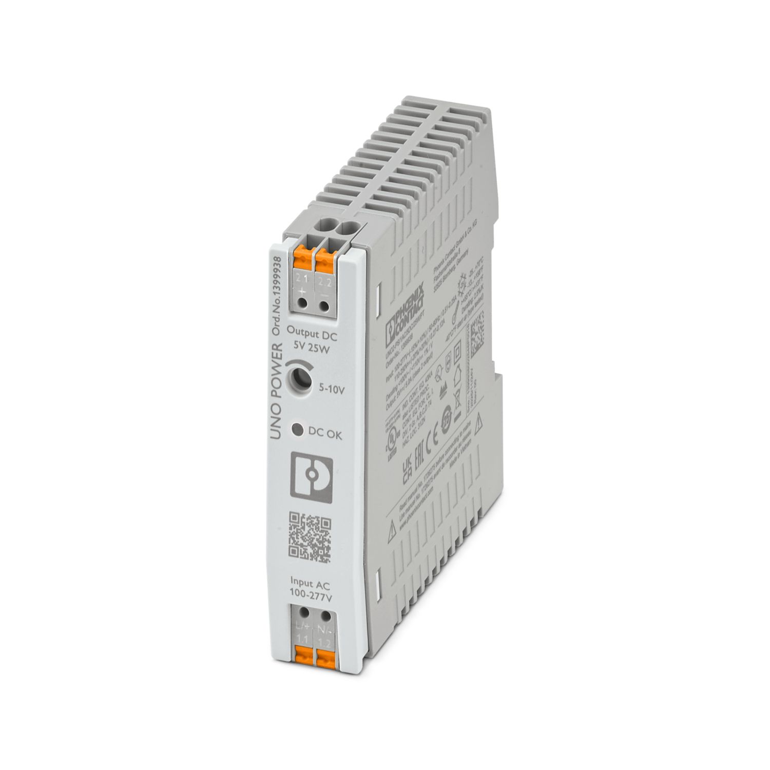 UNO2-PS/1AC/5DC/25W/PT