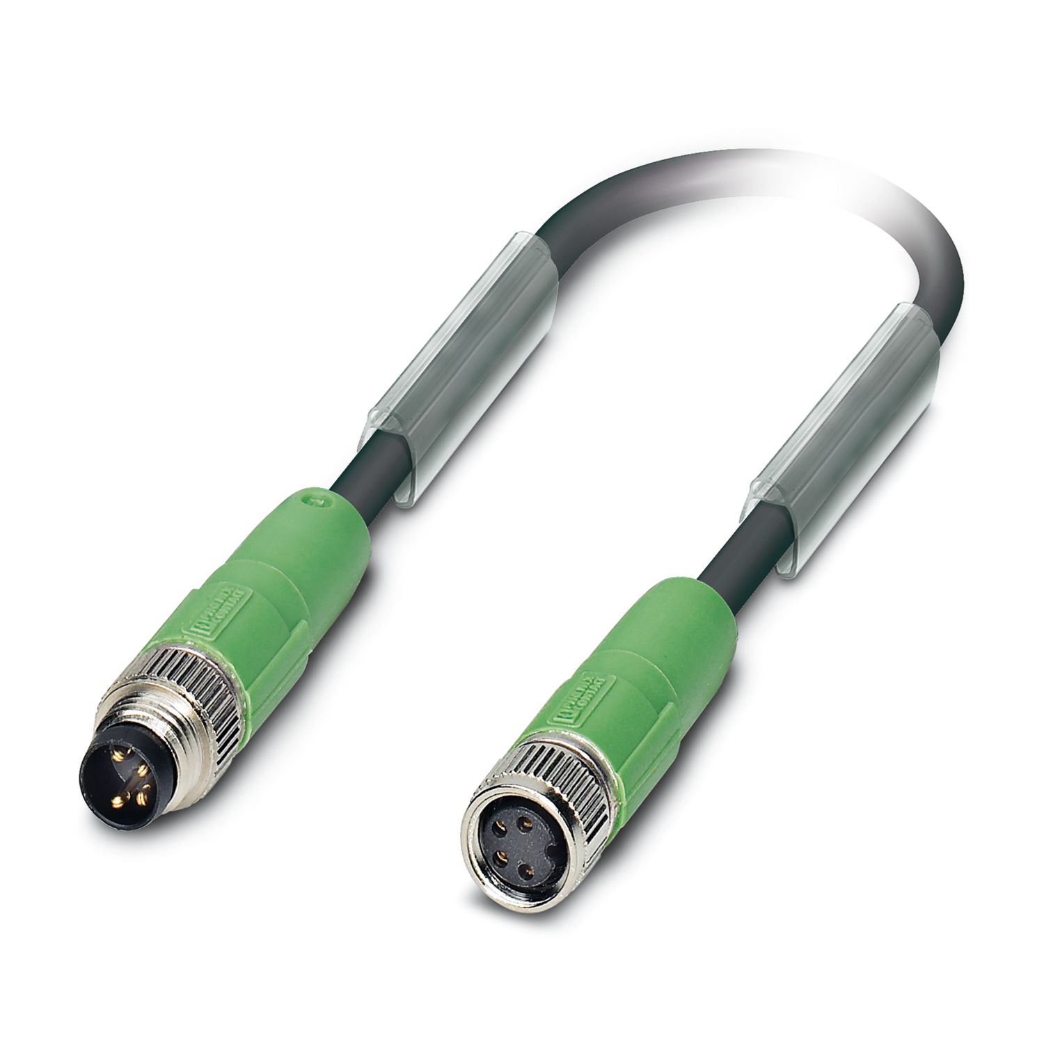 SAC-4P-M 8MS/ 3,0-PUR/M 8FSSH