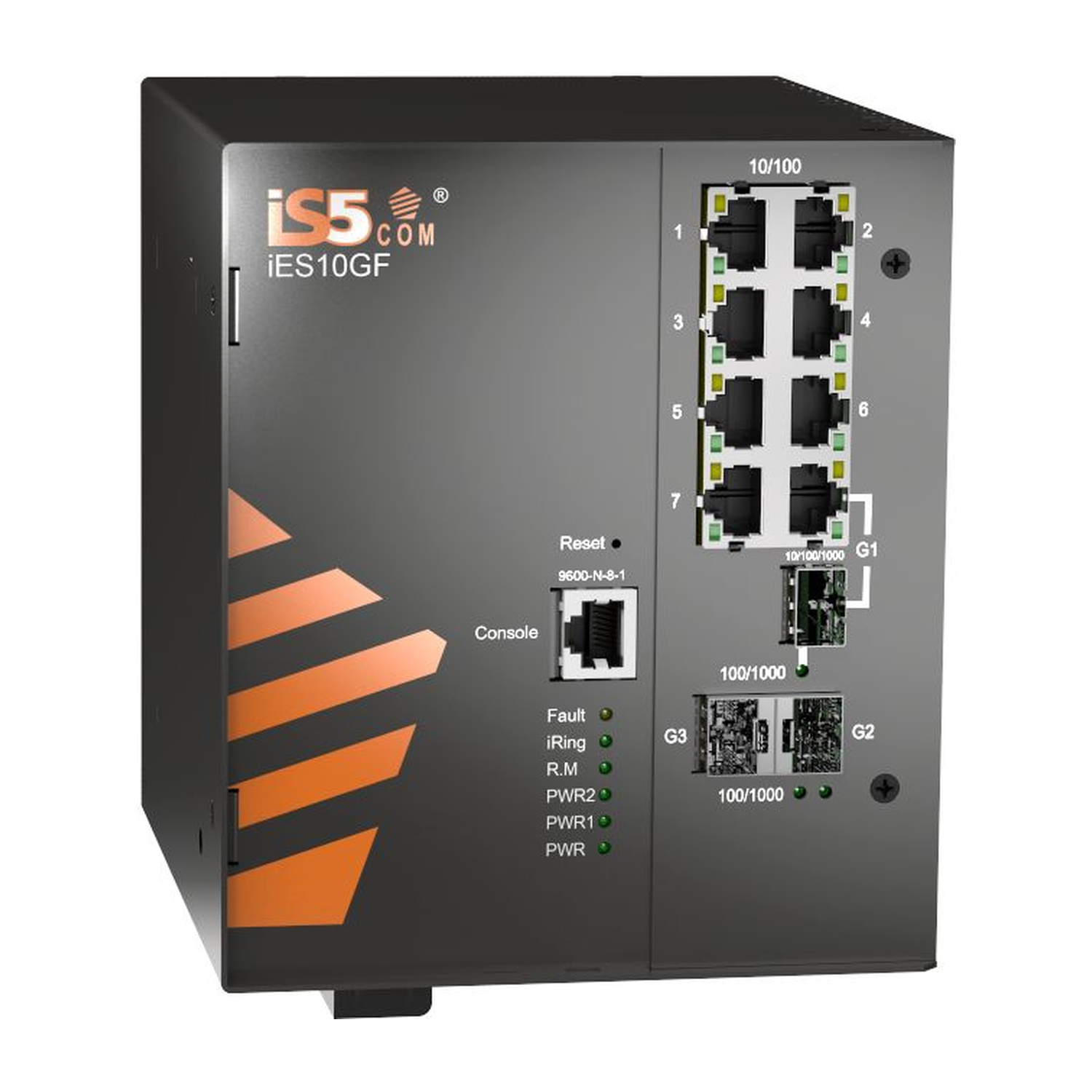 IES10GF-HV-7RJ45-1GCX-2GSFP