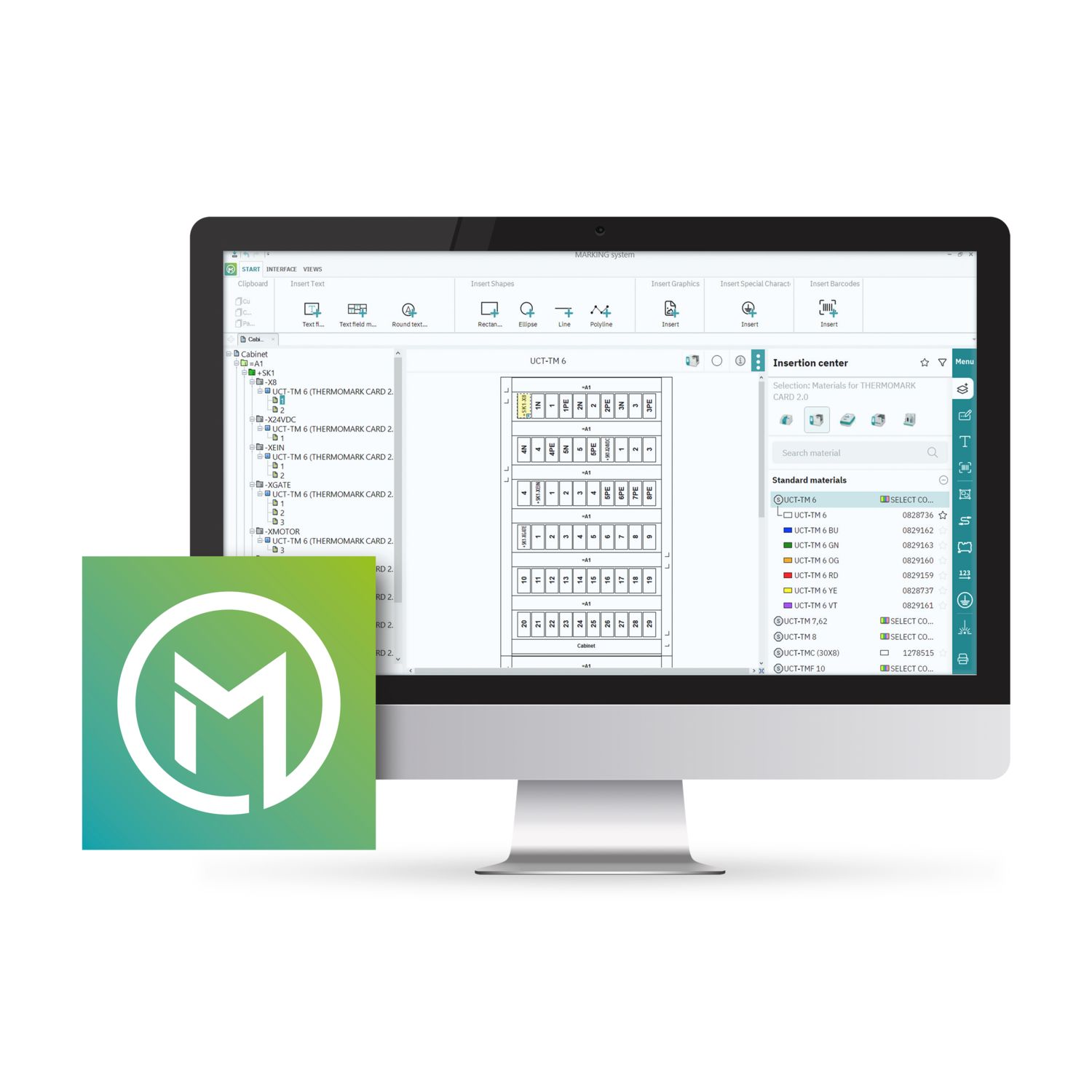 MARKING SYSTEM SOFTWARE