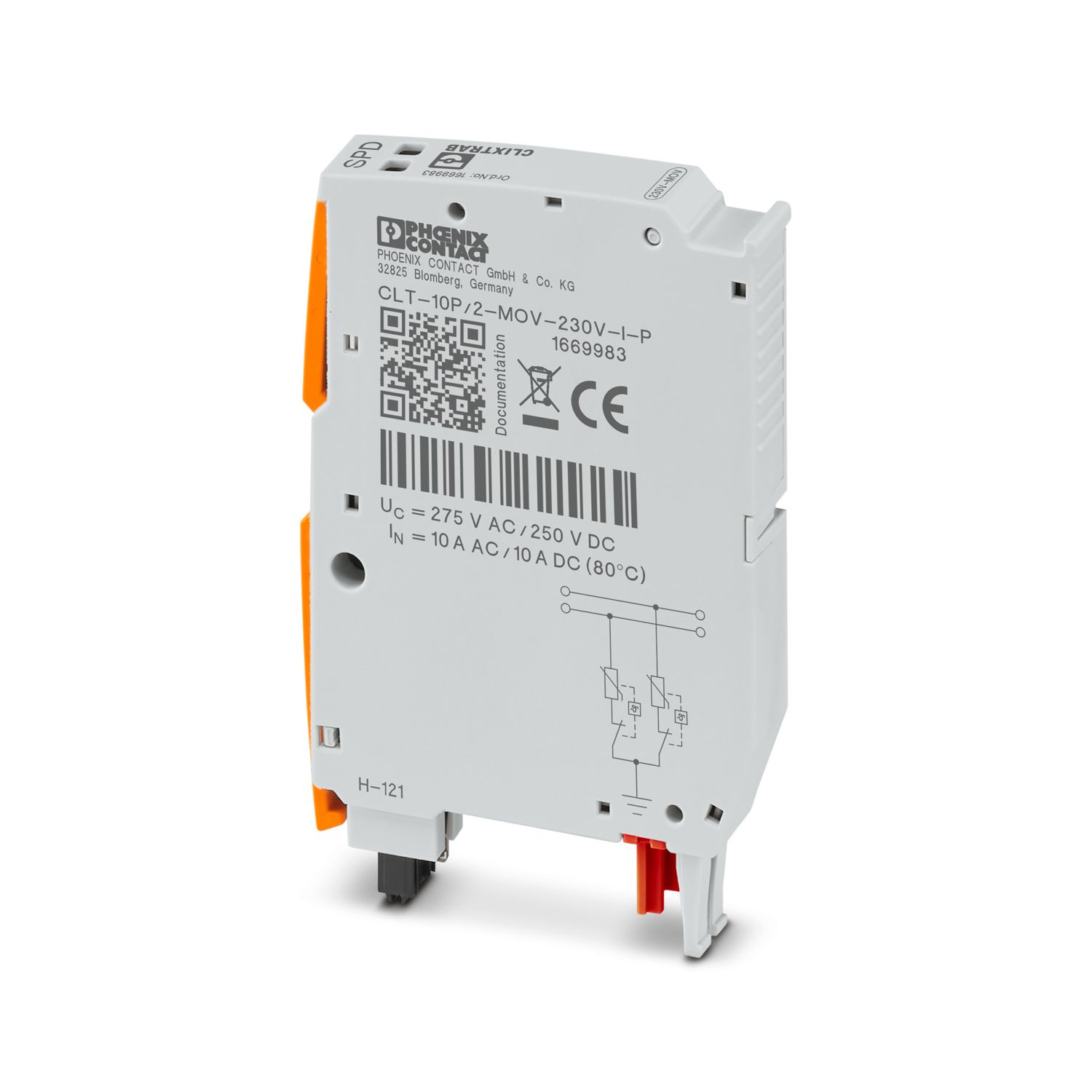 CLT-10P/2-MOV-230V-I-P