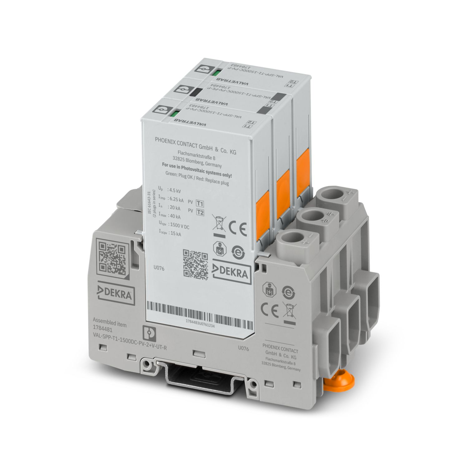 VAL-SPP-T1-1500DC-PV-2+V-UT-R