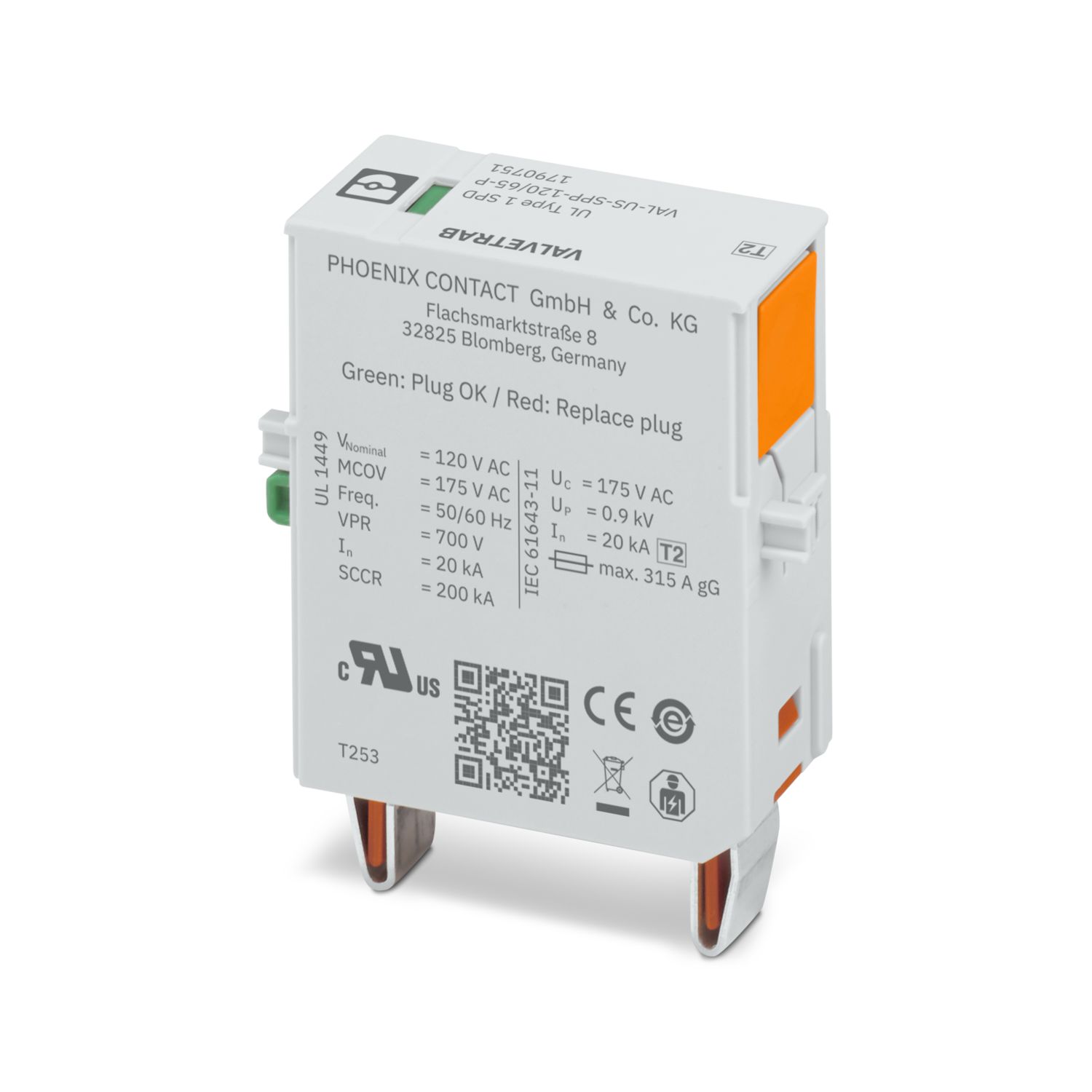 VAL-US-SPP-120/65-P