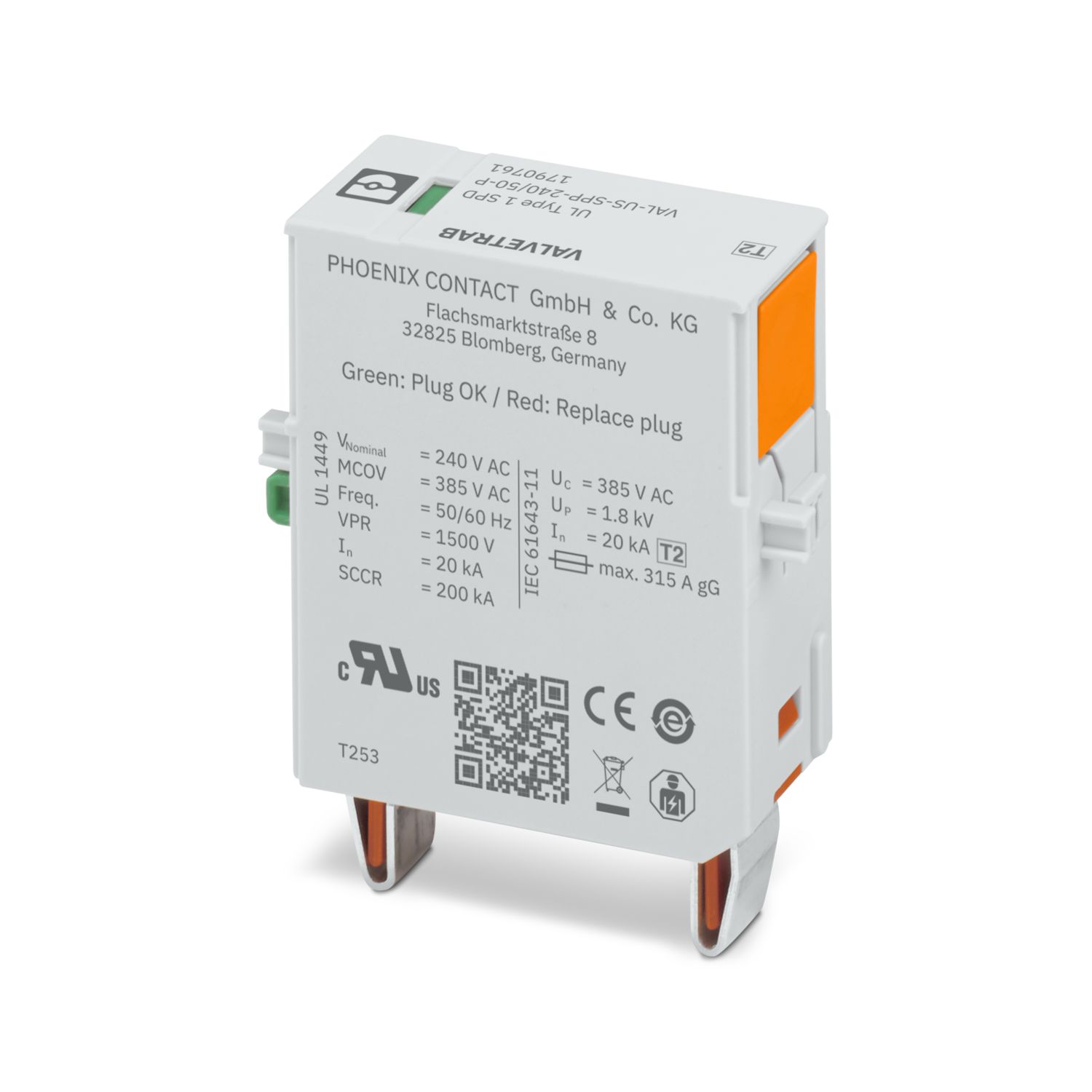 VAL-US-SPP-240/50-P