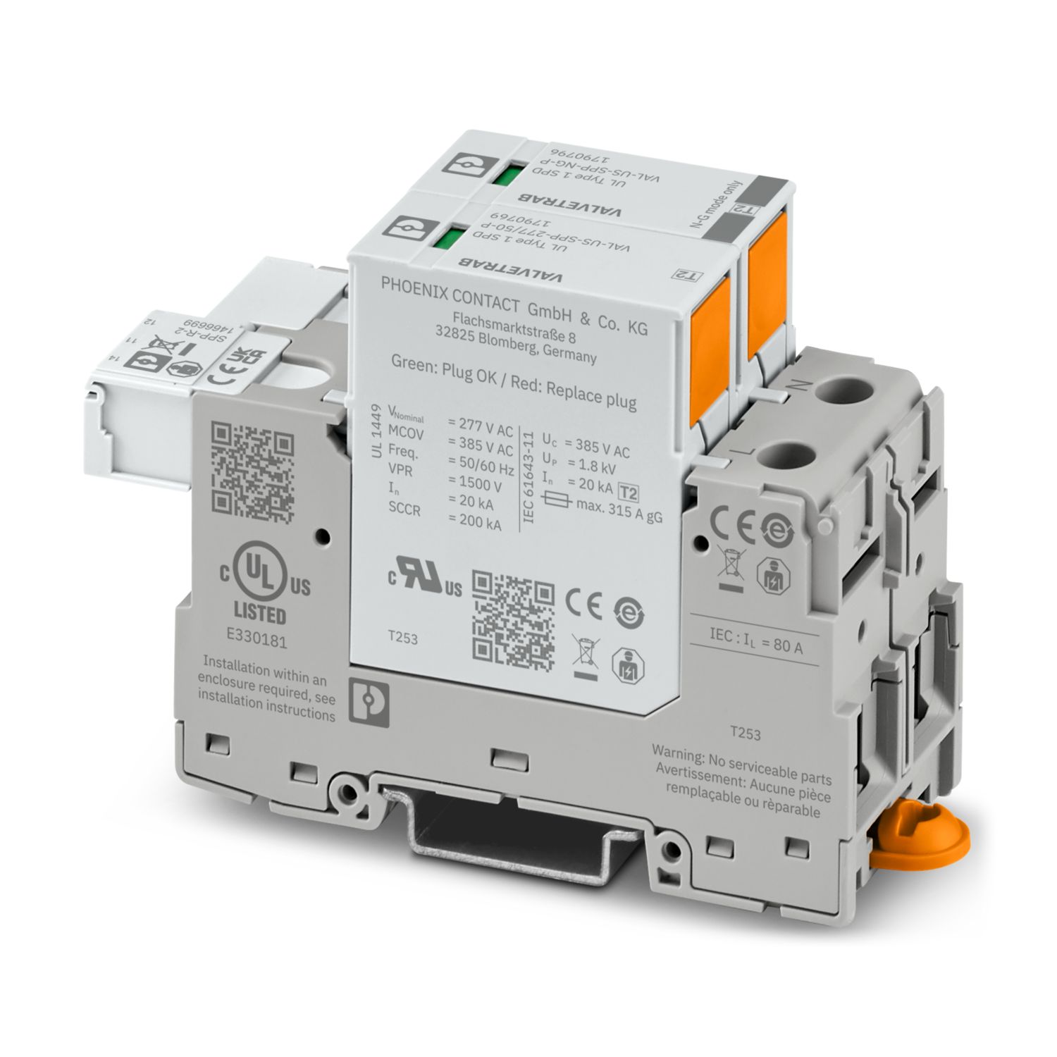 VAL-US-SPP-277/50/1+1-R