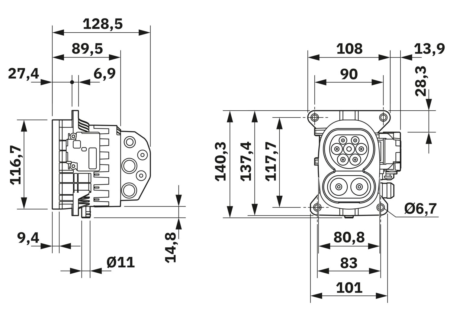 CHARX T2HBI12-3AC32DC250-2C2L