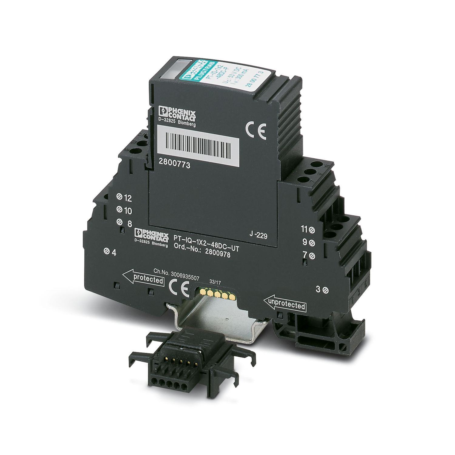 PT-IQ-1X2-48DC-UT Chống sét