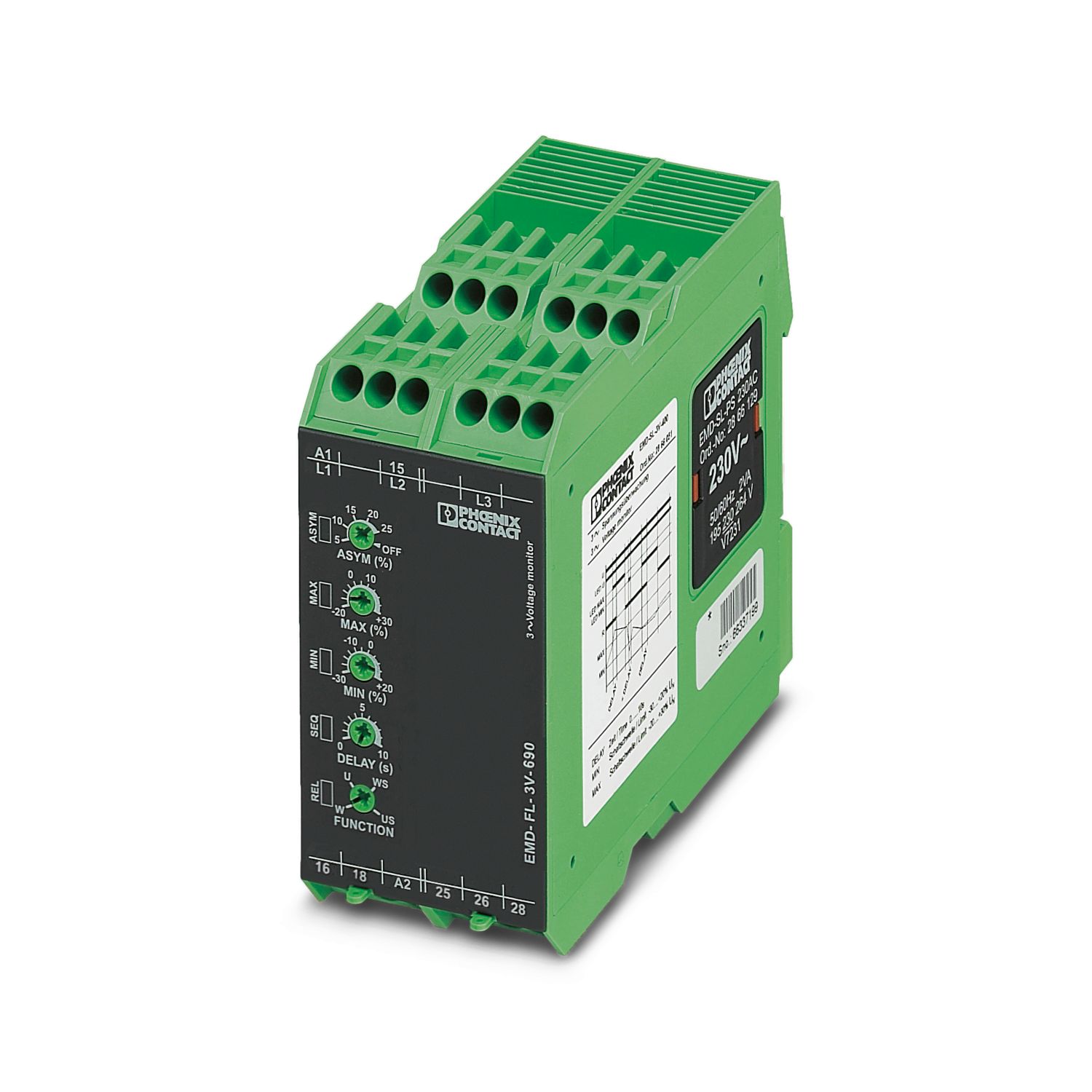 EMD-FL-3V-690 Rơ le giám sát điện áp