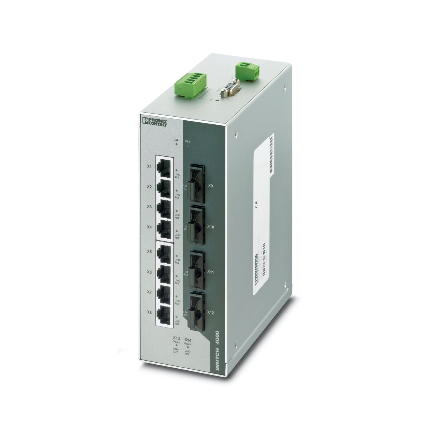 FL SWITCH 4008T-2GT-4FX SM – Managed switch