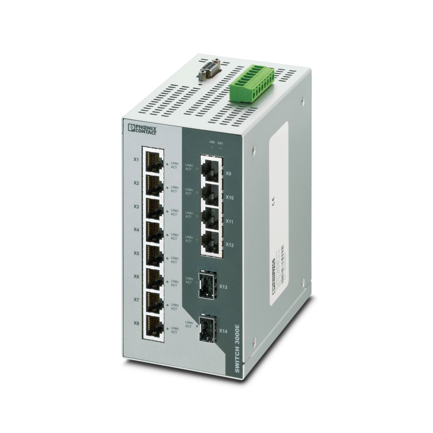 FL SWITCH 3012E-2SFX – managed Switch