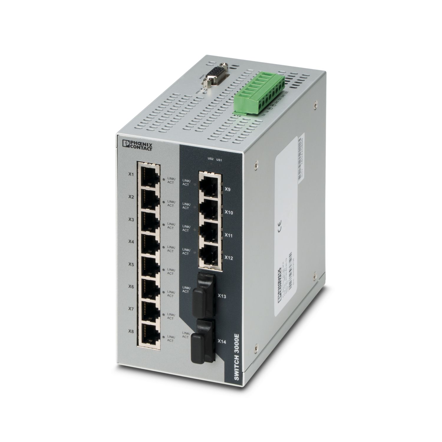 FL SWITCH 3012E-2FX – Managed Switch