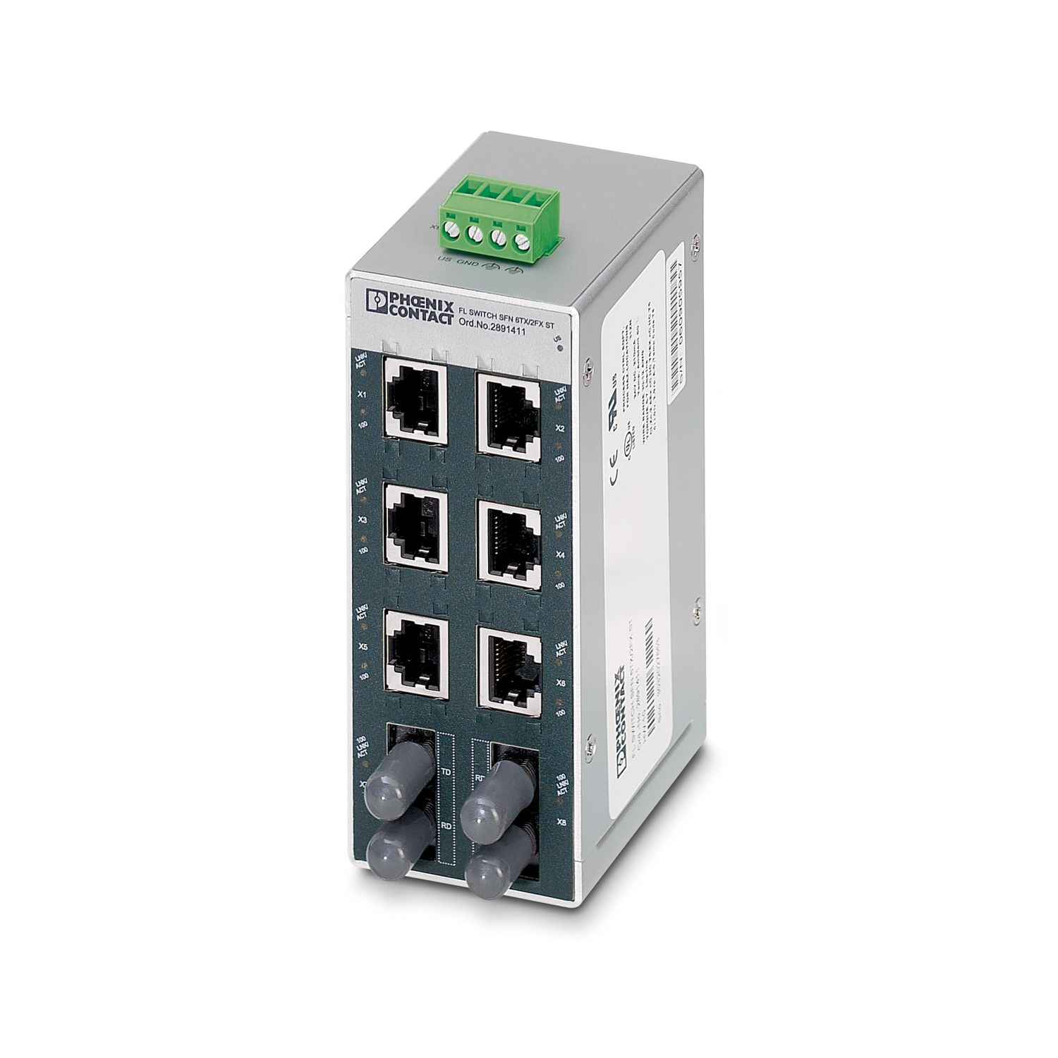 FL SWITCH SFN 6TX/2FX ST – Switch mạng