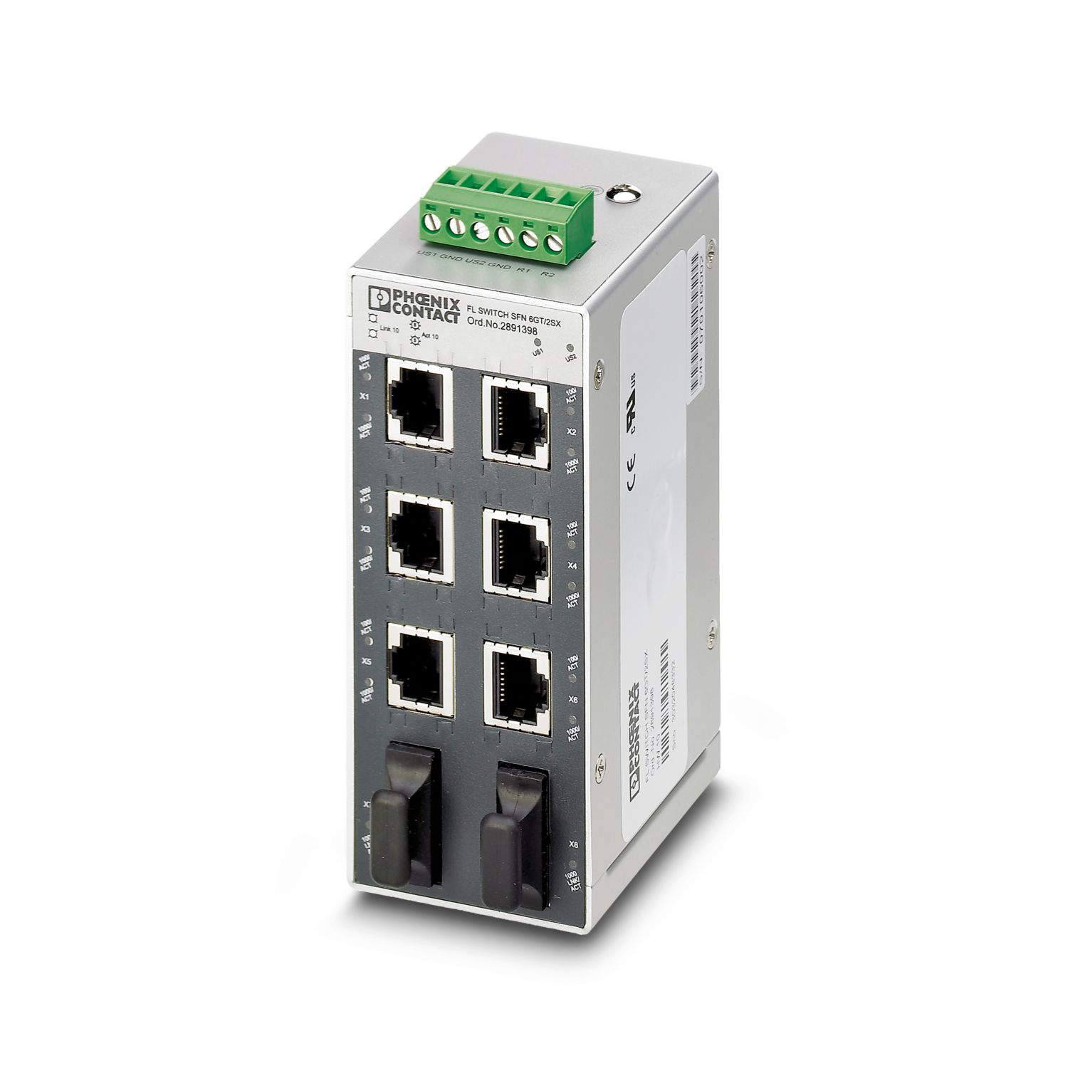 FL SWITCH SFN 6GT/2SX