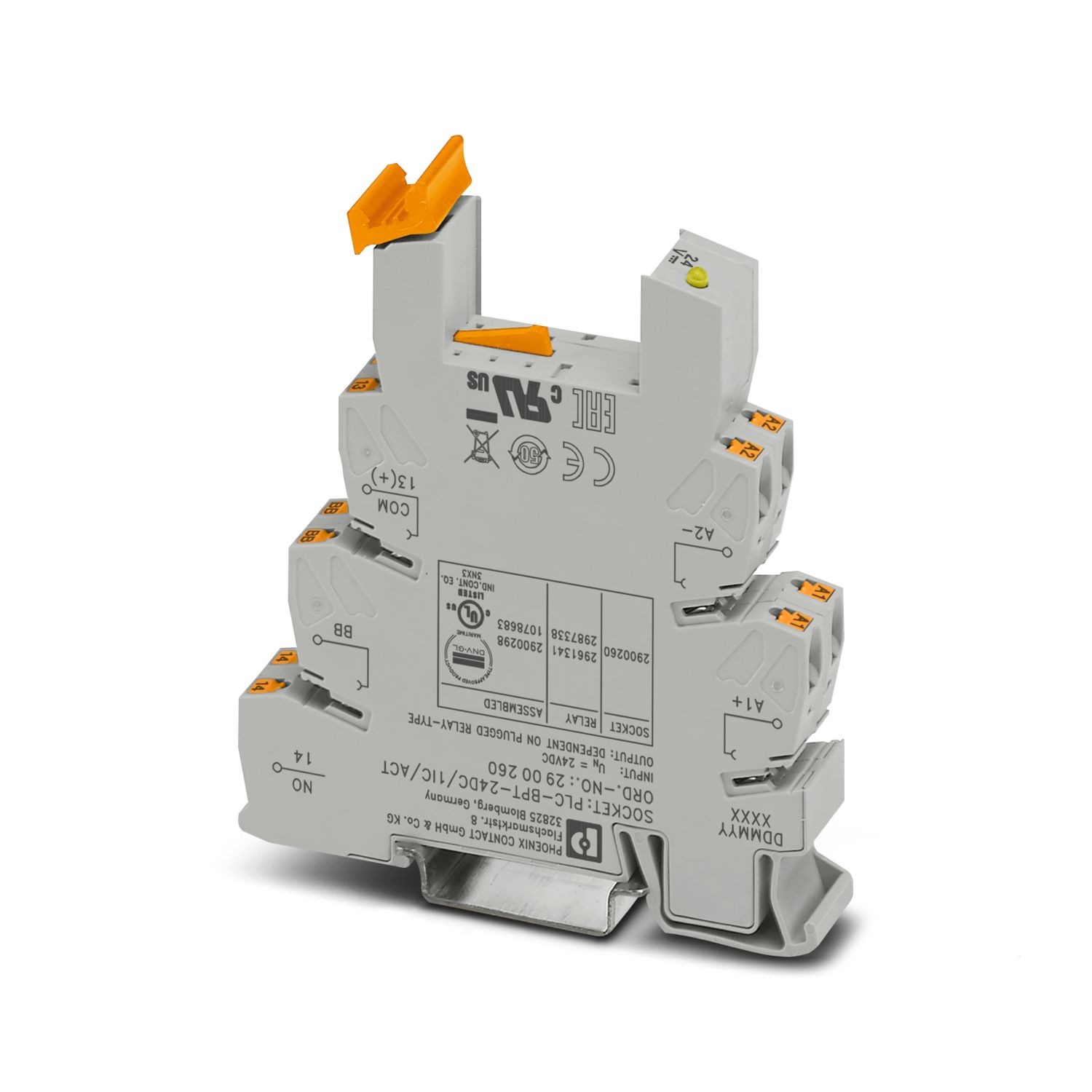 PLC-BPT- 24DC/1IC/ACT – Đế rơle