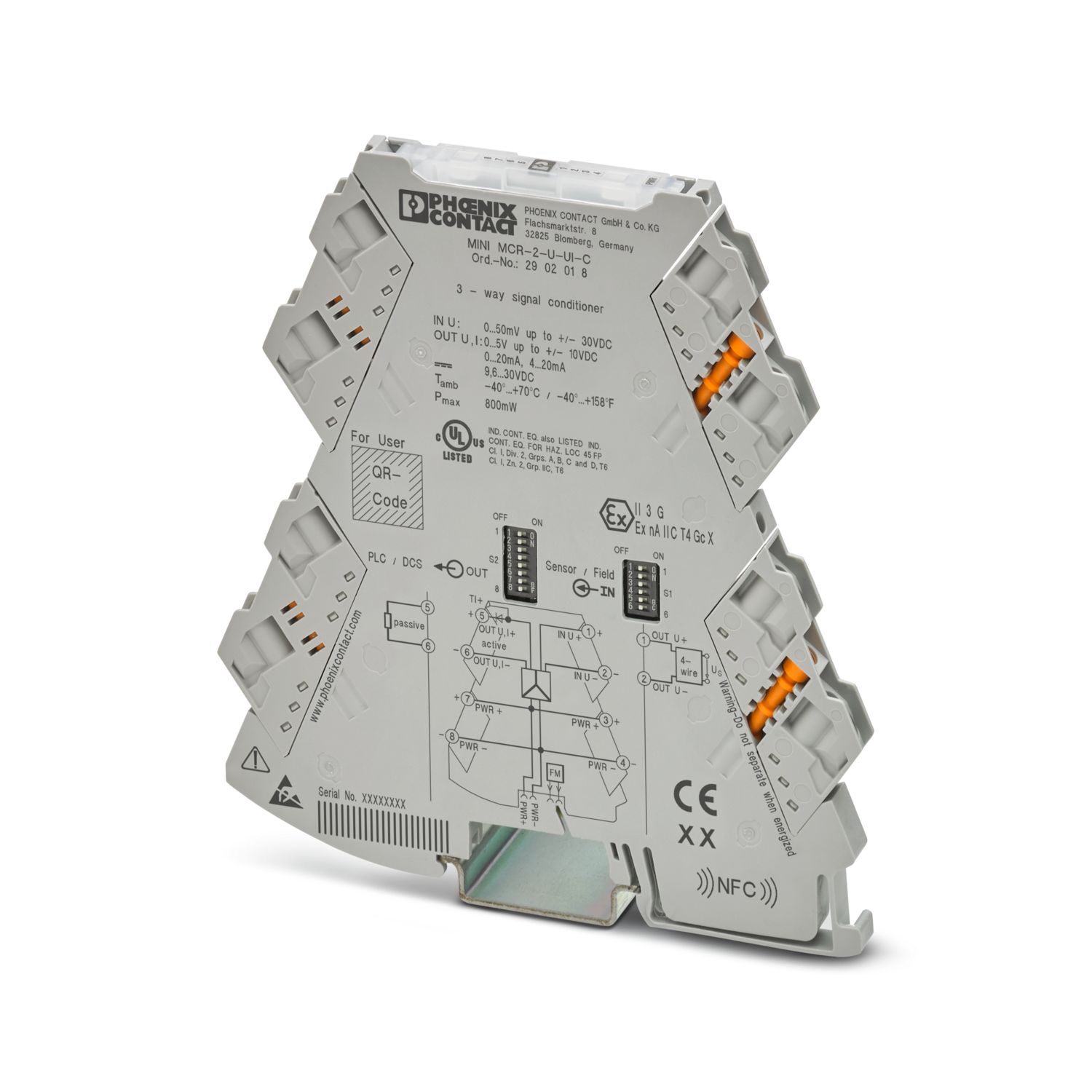 MINI MCR-2-U-UI-C Chuyển đổi & cách ly