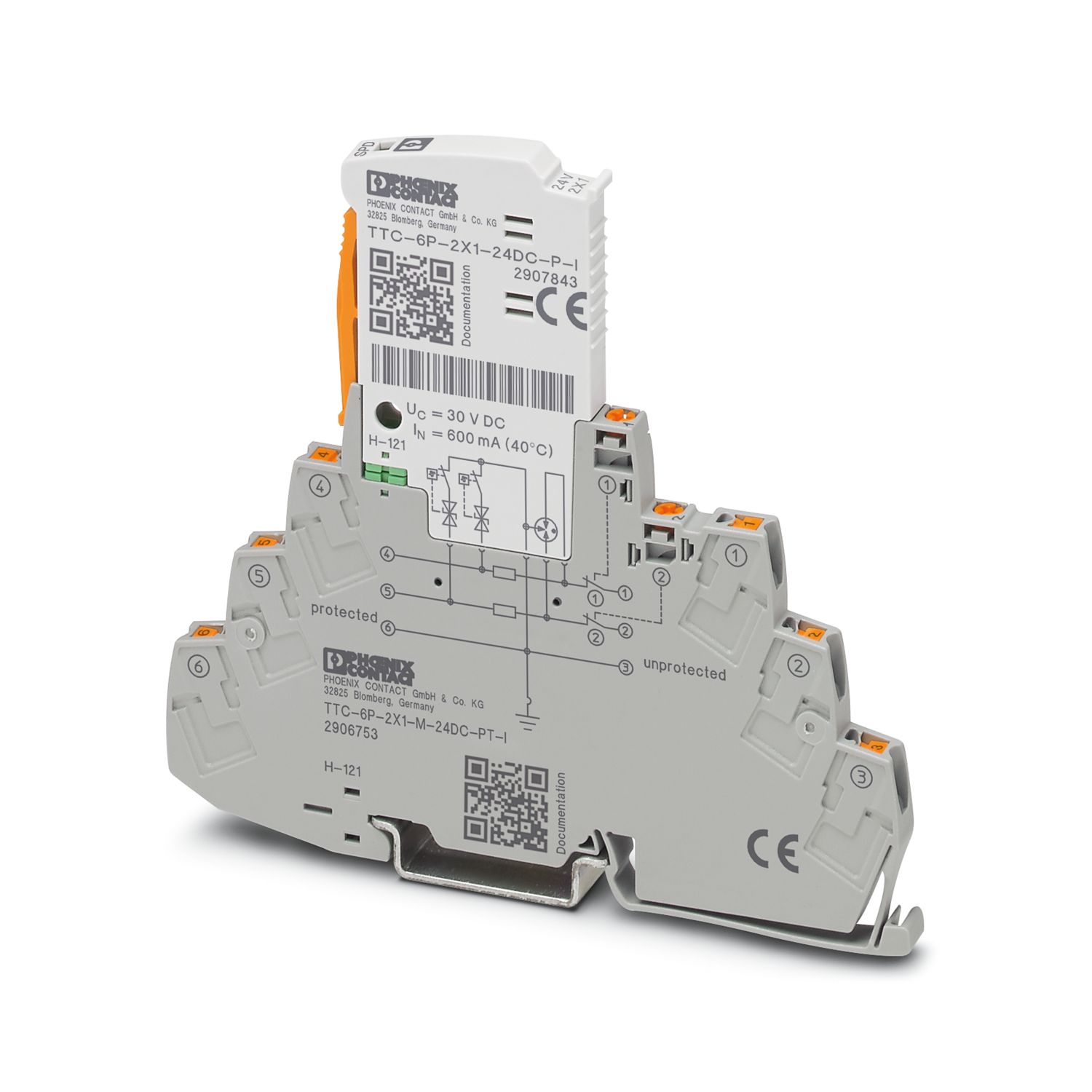 TTC-6P-2X1-M-24DC-PT-I