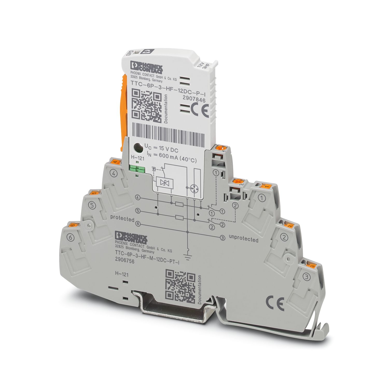 TTC-6P-3-HF-M-12DC-PT-I