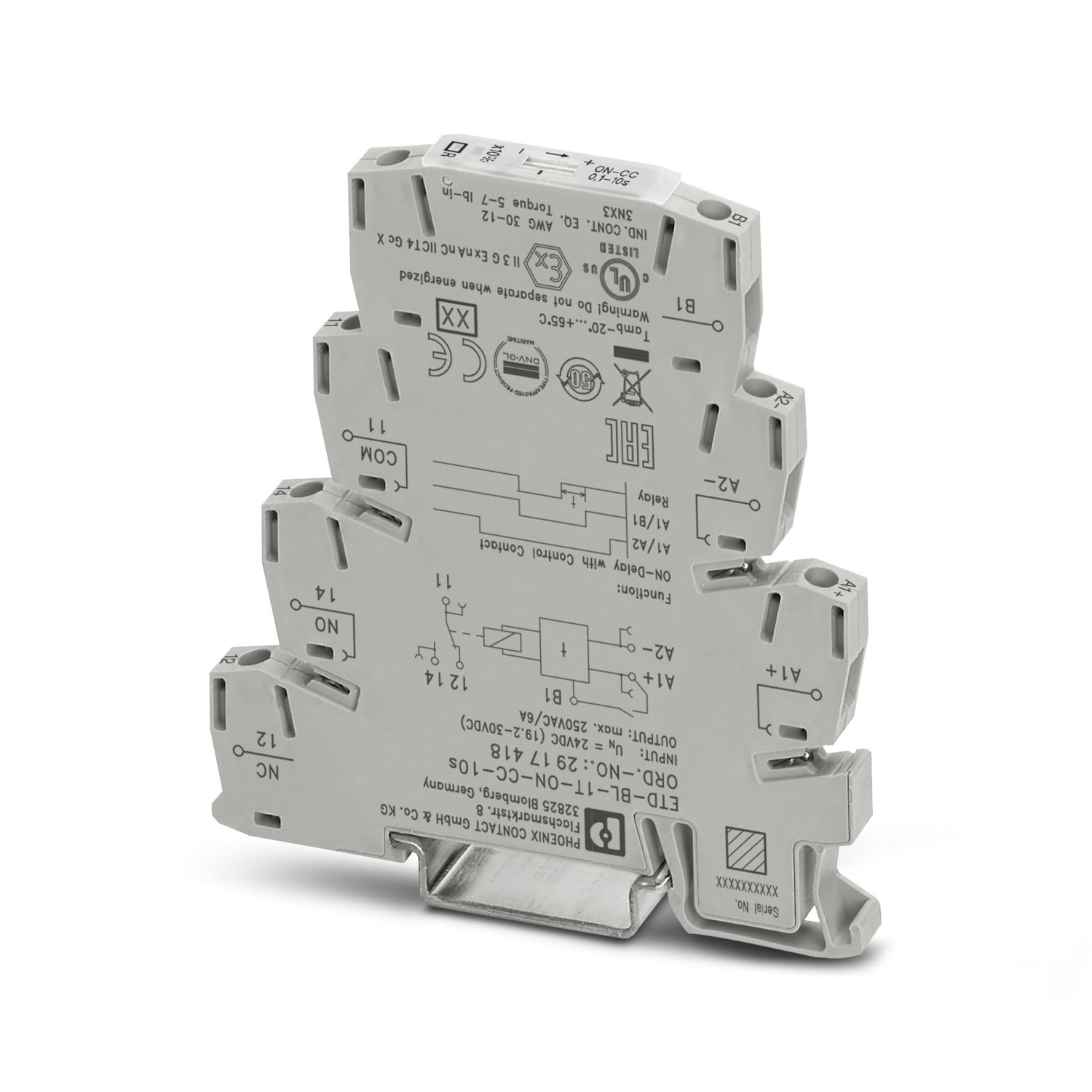 ETD-BL-1T-ON-CC- 10S – Rơ le đóng trễ