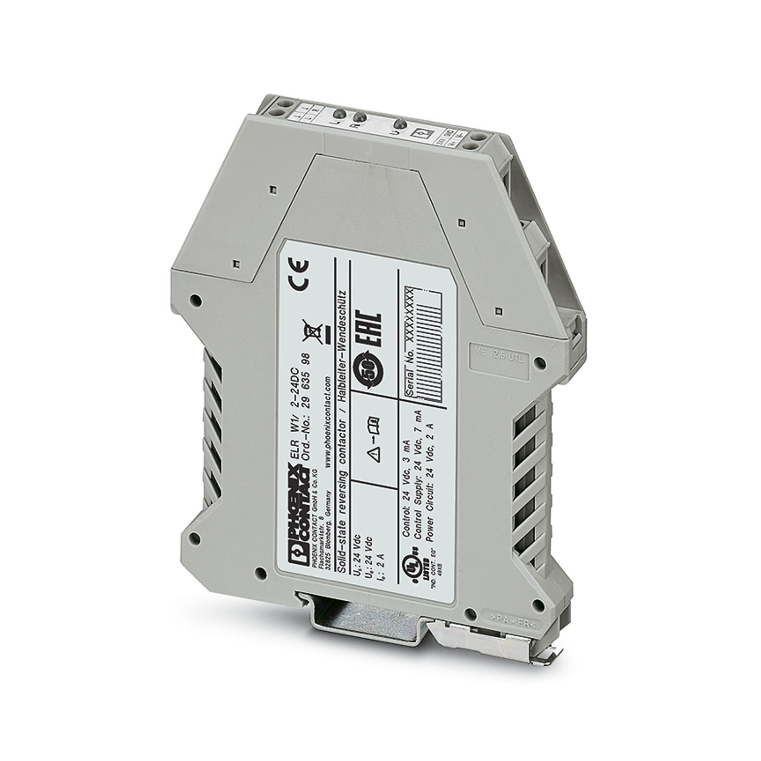 ELR W1/ 2-24DC Rơ le điều khiển động cơ 1 chiều
