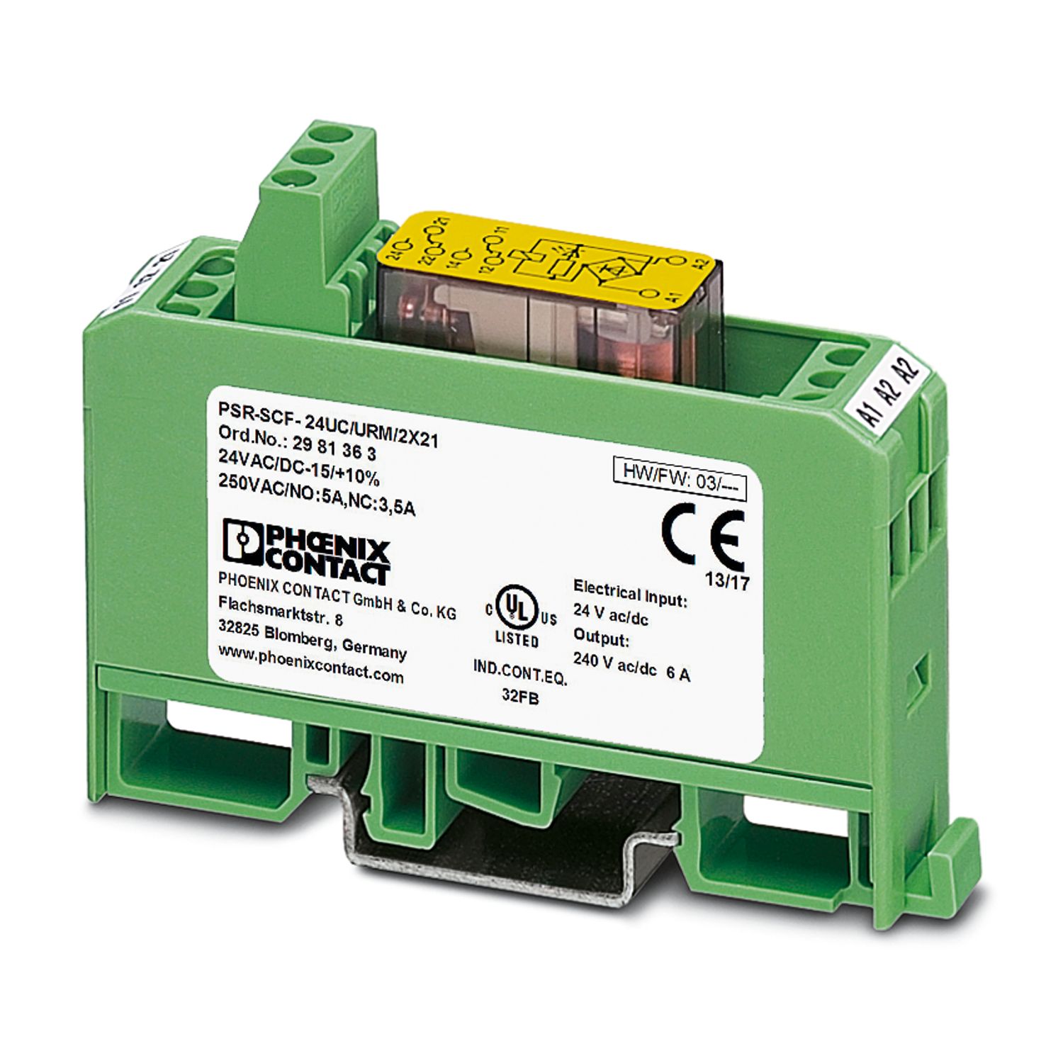 PSR-SCF-24UC/URM/2X21