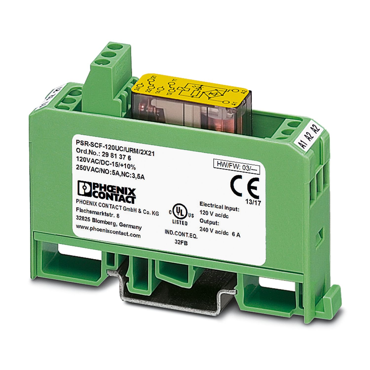 PSR-SCF-120UC/URM/2X21