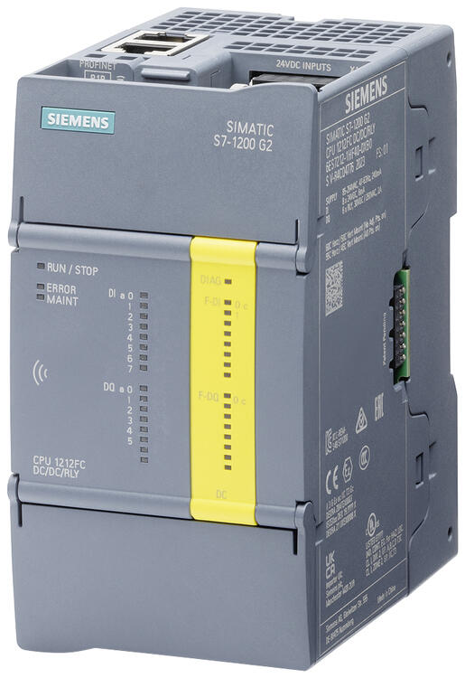 SIMATIC S7-1200 G2 CPU 1212FC DC/DC/DC